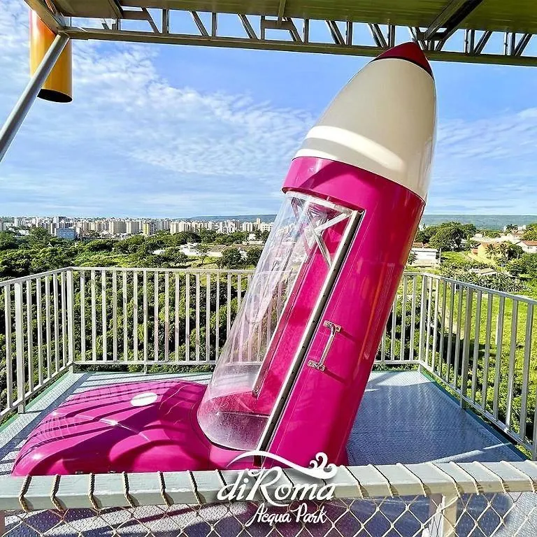 Apartment Spazzio Diroma Com Parque Aquatico Incluso Caldas Novas