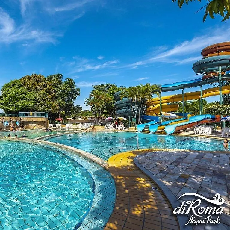 Apartment Spazzio Diroma Com Parque Aquatico Incluso Caldas Novas