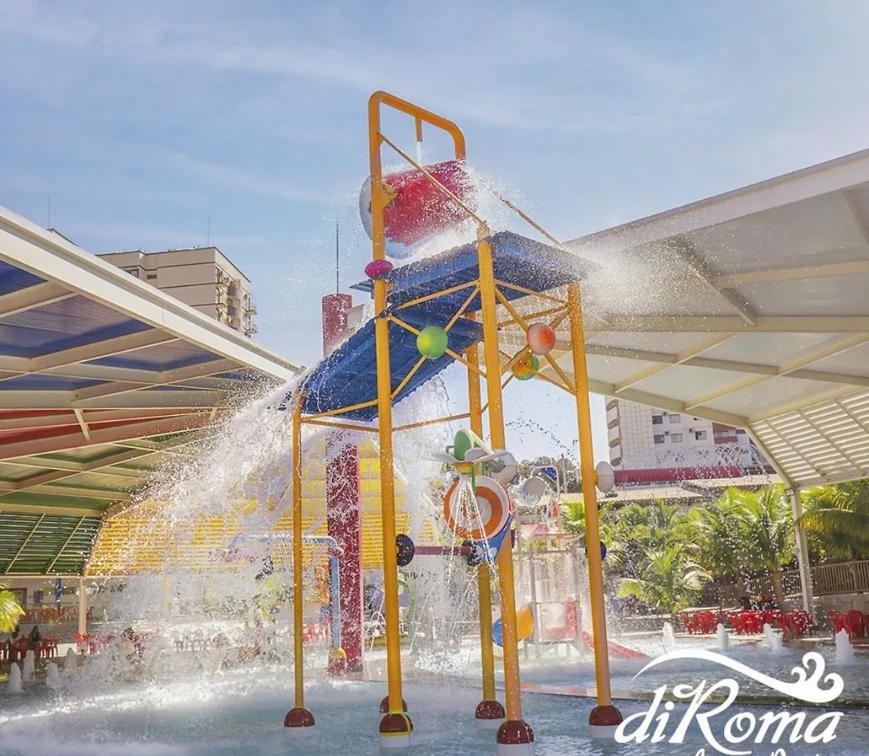 Apartment Spazzio Diroma Com Parque Aquatico Incluso Caldas Novas