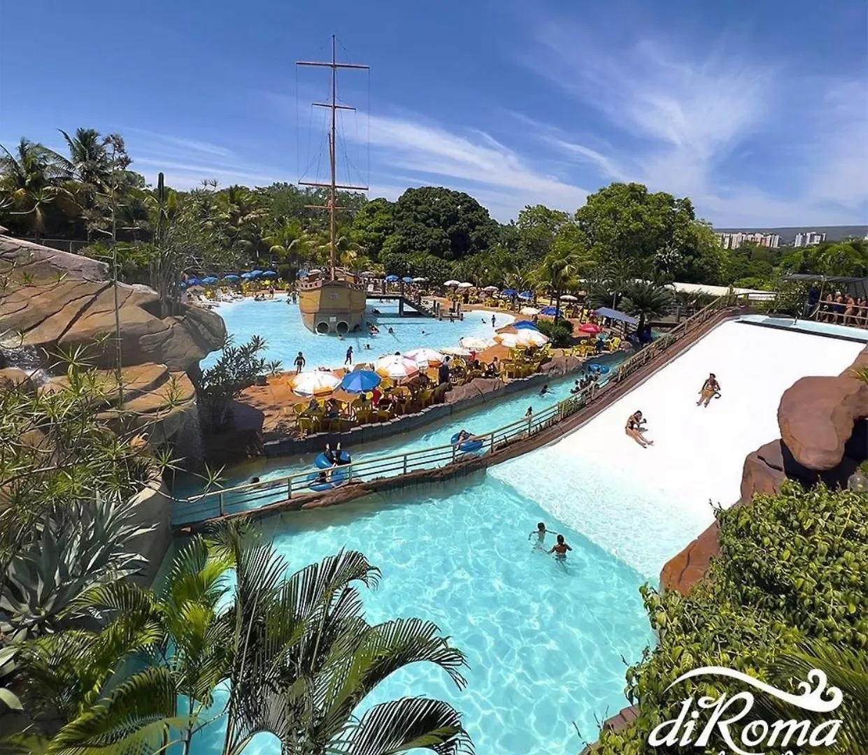 Spazzio Diroma Com Parque Aquatico Incluso Caldas Novas