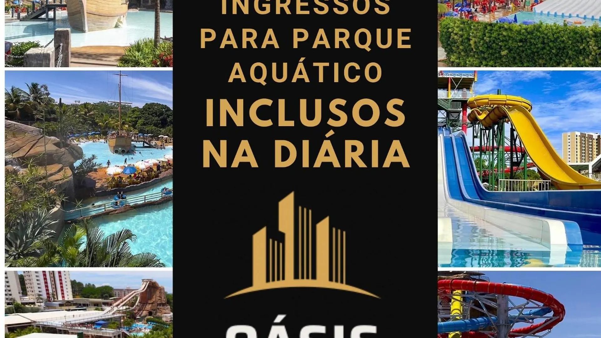 Apartment Spazzio Diroma Com Parque Aquatico Incluso Caldas Novas