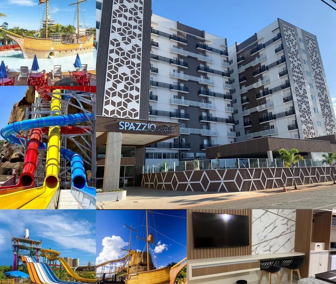Spazzio Diroma Com Parque Aquatico Incluso Caldas Novas 0*,  Brazil